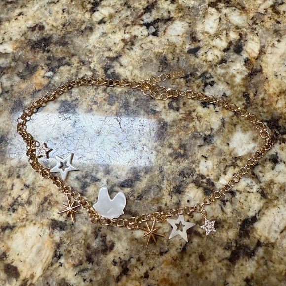 Luna Norte Gold Star and Unicorn Necklace - Picture 2 of 4